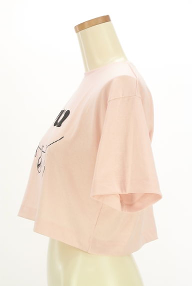 dazzlin（ダズリン）の古着「ショート丈プリントTシャツ（Ｔシャツ）」大画像３へ
