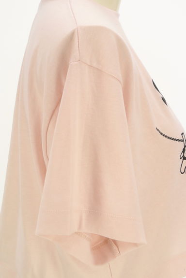 dazzlin（ダズリン）の古着「ショート丈プリントTシャツ（Ｔシャツ）」大画像５へ