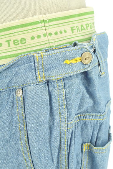 FRAPBOIS（フラボア）の古着「ダブルウエストデニムパンツ（パンツ）」大画像４へ