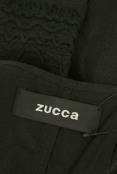 ZUCCa（ズッカ）の古着「刺しゅう入りピンドット膝丈ワンピース（ワンピース・チュニック）」大画像６へ