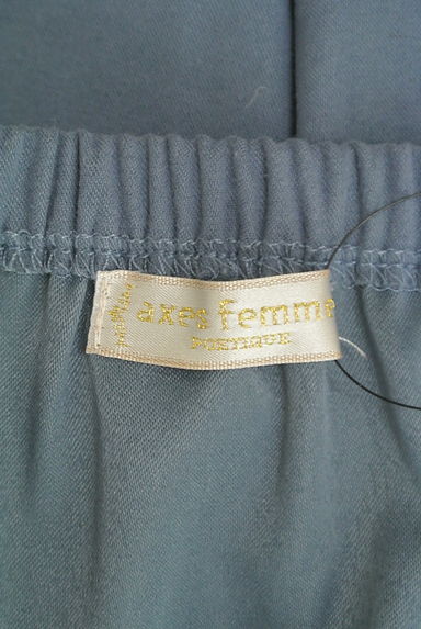 axes femme（アクシーズファム）の古着「サイドプリーツロングキャミワンピース（キャミワンピース）」大画像６へ