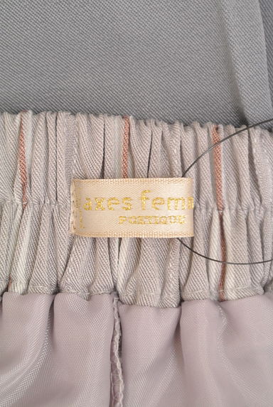 axes femme（アクシーズファム）の古着「配色ストライプミニスカート（ミニスカート）」大画像６へ