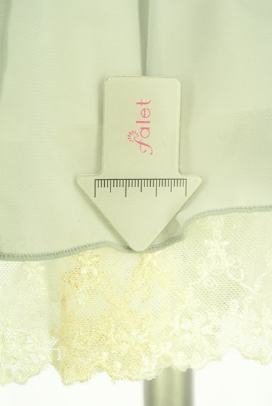 axes femme（アクシーズファム）の古着「フロントレース膝丈キャミワンピース（キャミワンピース）」大画像５へ