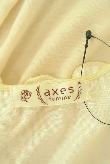 axes femme（アクシーズファム）の古着「シフォン袖フリルカットソー（カットソー・プルオーバー）」大画像６へ