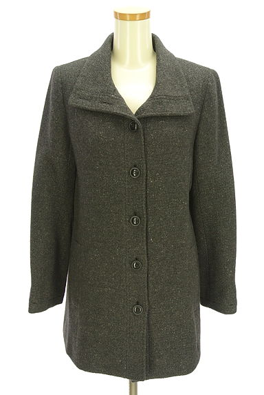 LEILIAN（レリアン）の古着「フォックスファー付きロングコート（コート）」大画像５へ