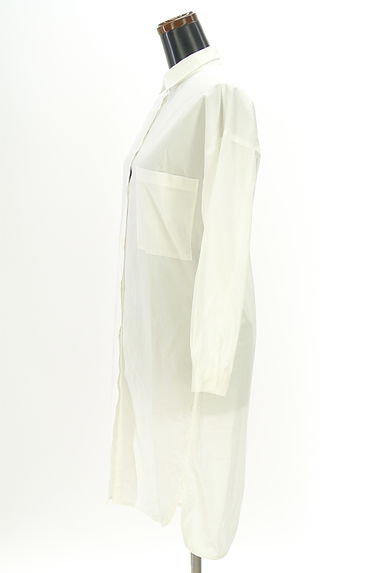 MOUSSY（マウジー）の古着「膝下シャツワンピース（カジュアルシャツ）」大画像３へ