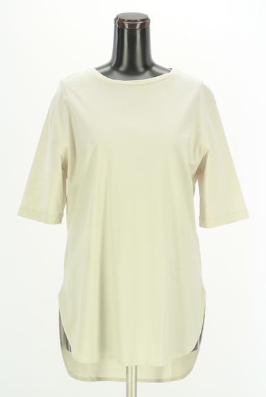 OPAQUE.CLIP（オペークドットクリップ）の古着「ラウンドヘムTシャツ（Ｔシャツ）」大画像１へ
