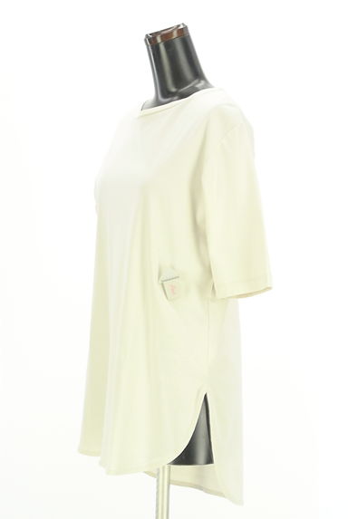 OPAQUE.CLIP（オペークドットクリップ）の古着「ラウンドヘムTシャツ（Ｔシャツ）」大画像４へ