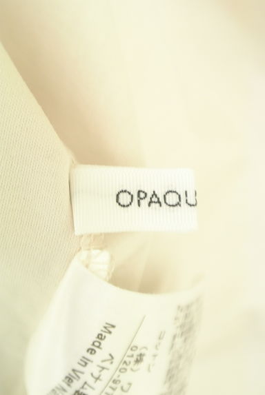 OPAQUE.CLIP（オペークドットクリップ）の古着「ラウンドヘムTシャツ（Ｔシャツ）」大画像６へ
