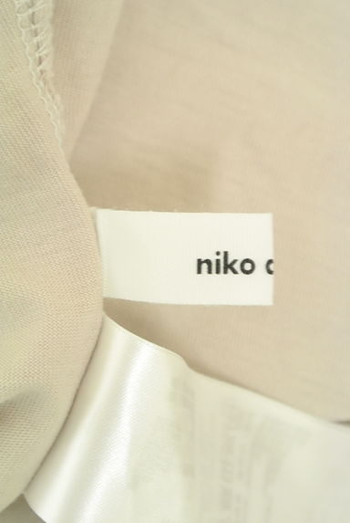 niko and...（ニコ アンド）の古着「リボンキーネックワイドカットソー（カットソー・プルオーバー）」大画像６へ