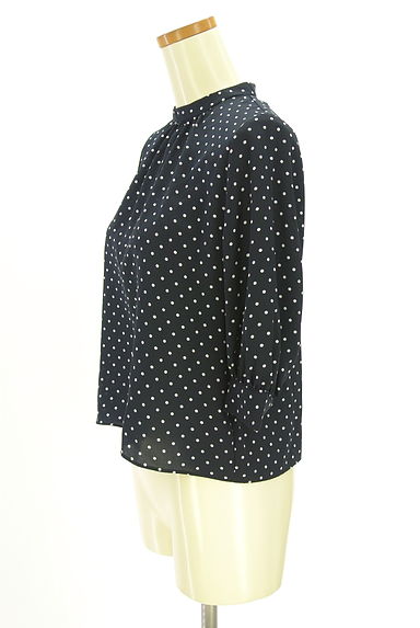 B:MING by BEAMS（ビーミングバイビームス）の古着「七分袖バンドカラードットカットソー（カットソー・プルオーバー）」大画像３へ