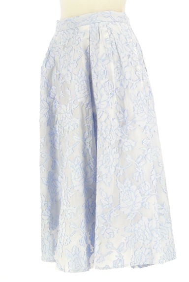 31 Sons de mode（トランテアン ソン ドゥ モード）の古着「花柄織ミモレスカート（ロングスカート・マキシスカート）」大画像３へ