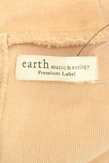 earth music&ecology（アースミュージック＆エコロジー）の古着「ベロアライクモックネックカットソー（カットソー・プルオーバー）」大画像６へ