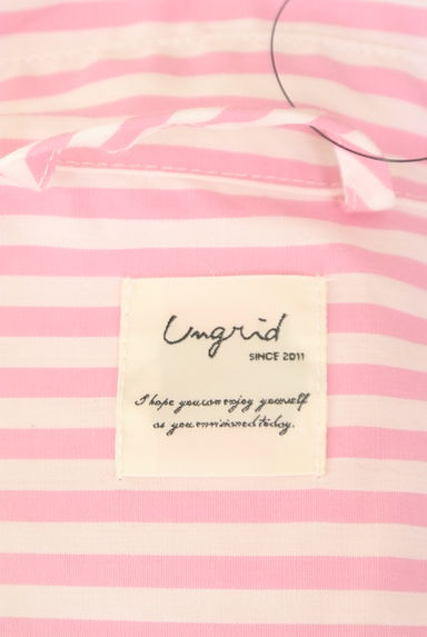 Ungrid（アングリッド）の古着「ビッグシルエットストライプシャツ（カジュアルシャツ）」大画像６へ