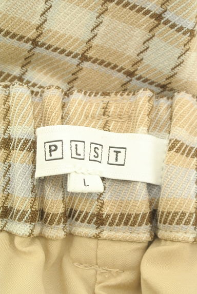 PLST（プラステ）の古着「チェック柄タックストレートパンツ（パンツ）」大画像６へ