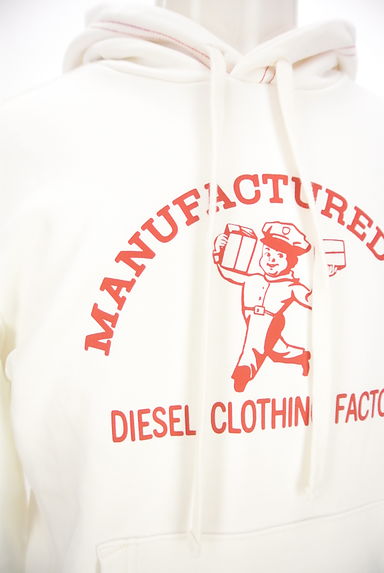 DIESEL（ディーゼル）の古着「プリントスウェットパーカー（スウェット・パーカー）」大画像４へ