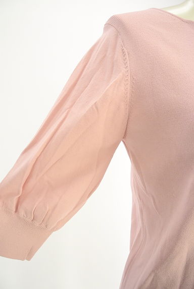 NATURAL BEAUTY BASIC（ナチュラルビューティベーシック）の古着「ボリューム８分袖ニットトップス（ニット）」大画像５へ