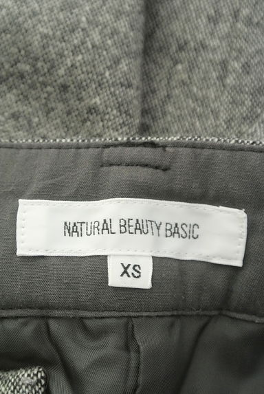 NATURAL BEAUTY BASIC（ナチュラルビューティベーシック）の古着「センタープレスストレートパンツ（パンツ）」大画像６へ