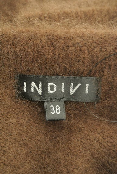 INDIVI（インディヴィ）の古着「ふわふわニットトップス（セーター）」大画像６へ