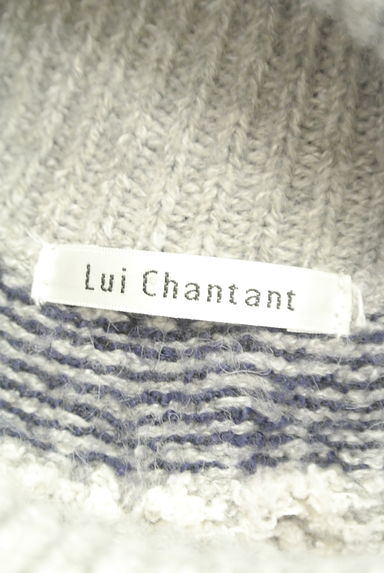 LUI CHANTANT（ルイシャンタン）の古着「フェアアイル柄タートルニットトップス（セーター）」大画像６へ