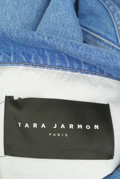 TARA JARMON（タラジャーモン）の古着「ビジュー付きデニムジャケット（ジャケット）」大画像６へ