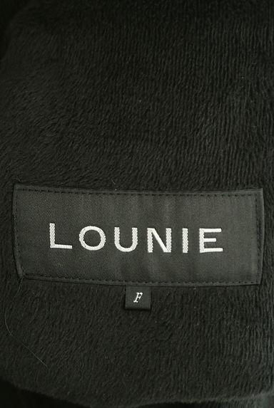LOUNIE（ルーニィ）の古着「フーディストール付きリバーシブルコーディガン（コート）」大画像６へ