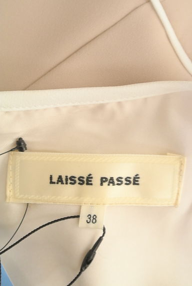 LAISSE PASSE（レッセパッセ）の古着「パイピングロングワンピース（ワンピース・チュニック）」大画像６へ