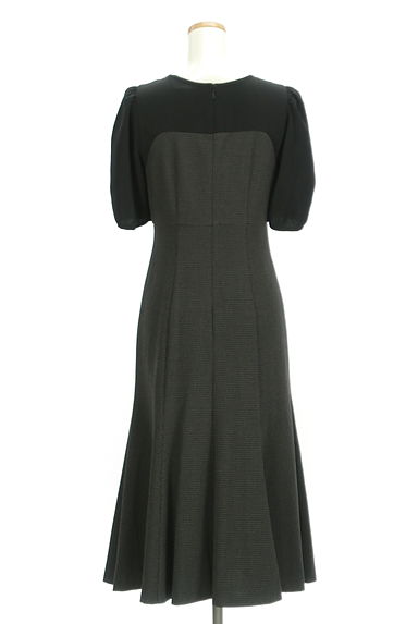 PROPORTION BODY DRESSING（プロポーションボディ ドレッシング）の古着「レイヤード風パフスリーブロングワンピース（ワンピース・チュニック）」大画像２へ