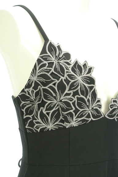 PROPORTION BODY DRESSING（プロポーションボディ ドレッシング）の古着「フラワー刺繍切替キャミワンピース（キャミワンピース）」大画像４へ