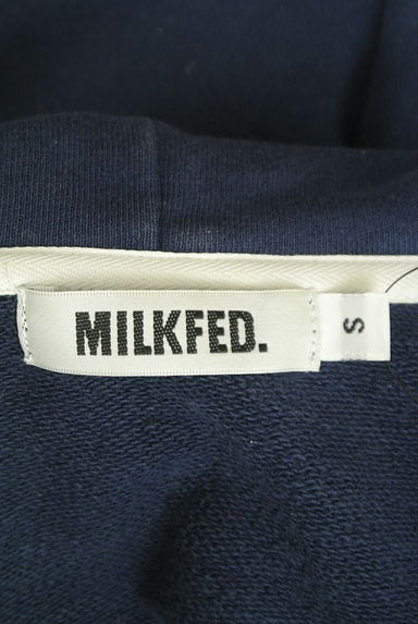 MILKFED.（ミルク フェド）の古着「裏毛ジップアップパーカー（スウェット・パーカー）」大画像６へ