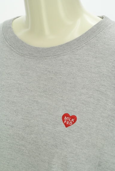 MILKFED.（ミルク フェド）の古着「ハートプリントTシャツ（Ｔシャツ）」大画像４へ