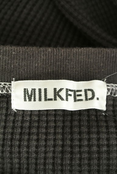 MILKFED.（ミルク フェド）の古着「ワッフルスウェットトップス（スウェット・パーカー）」大画像６へ