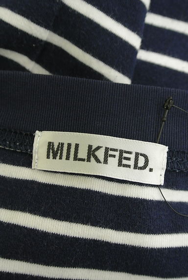 MILKFED.（ミルク フェド）の古着「ハートポケット付きボーダーTシャツ（Ｔシャツ）」大画像６へ