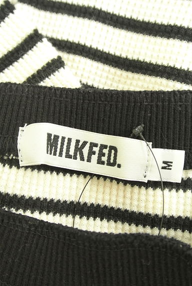 MILKFED.（ミルク フェド）の古着「ヘンリーネック膝上サーマルワンピース（ワンピース・チュニック）」大画像６へ