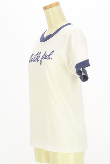 MILKFED.（ミルク フェド）の古着「配色切替ロゴプリントＴシャツ（Ｔシャツ）」大画像３へ