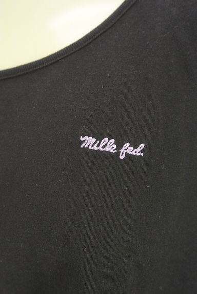 MILKFED.（ミルク フェド）の古着「バックリボンショート丈Ｔシャツ（Ｔシャツ）」大画像４へ