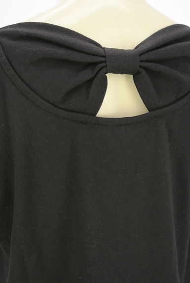 MILKFED.（ミルク フェド）の古着「バックリボンショート丈Ｔシャツ（Ｔシャツ）」大画像５へ