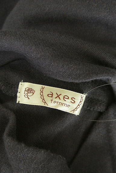 axes femme（アクシーズファム）の古着「レース切替タートルネックプルオーバー（カットソー・プルオーバー）」大画像６へ