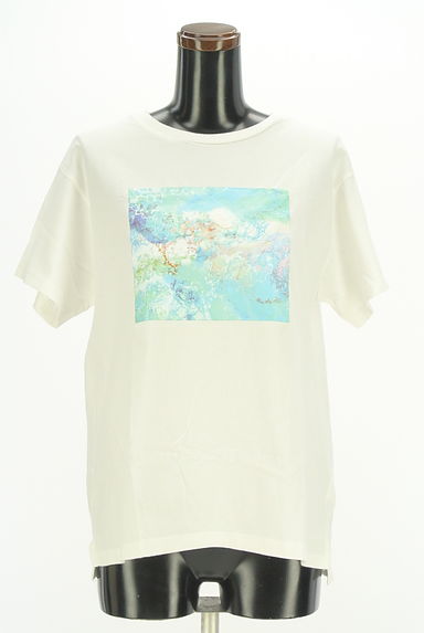 REDYAZEL（レディアゼル）の古着「スクエアプリントTシャツ（Ｔシャツ）」大画像１へ