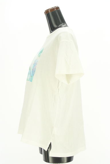 REDYAZEL（レディアゼル）の古着「スクエアプリントTシャツ（Ｔシャツ）」大画像３へ
