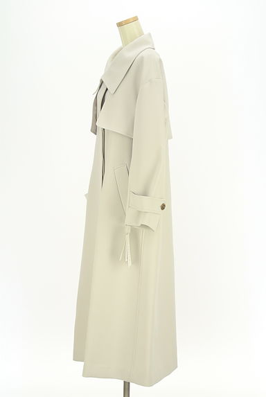 FRAY I.D（フレイアイディー）の古着「ライナー付き2WAYネックロングコート（トレンチコート）」大画像３へ