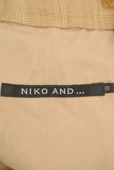 niko and...（ニコ アンド）の古着「チェック柄テーパードパンツ（パンツ）」大画像６へ