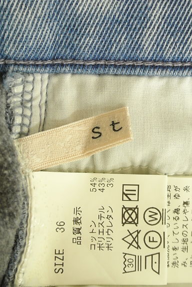Stola.（ストラ）の古着「裏起毛スキニーデニムパンツ（デニムパンツ）」大画像６へ