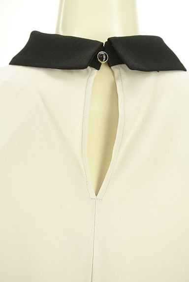 PROPORTION BODY DRESSING（プロポーションボディ ドレッシング）の古着「バイカラー襟ブラウス（カットソー・プルオーバー）」大画像４へ