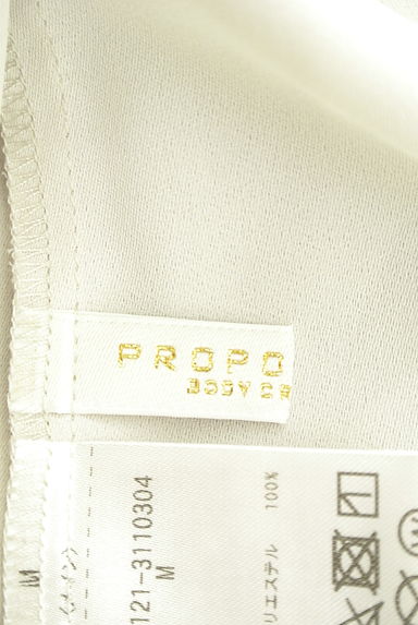 PROPORTION BODY DRESSING（プロポーションボディ ドレッシング）の古着「バイカラー襟ブラウス（カットソー・プルオーバー）」大画像６へ