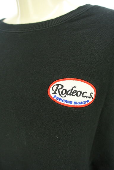 RODEO CROWNS（ロデオクラウン）の古着「バックロゴワッペンスウェットトップス（スウェット・パーカー）」大画像４へ