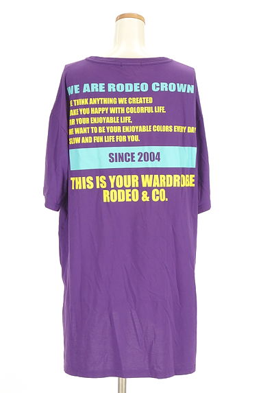 RODEO CROWNS（ロデオクラウン）の古着「ビッグTシャツチュニック（ワンピース・チュニック）」大画像２へ