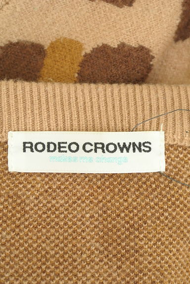 RODEO CROWNS（ロデオクラウン）の古着「ビッグロゴプリントレオパードニット（ニット）」大画像６へ