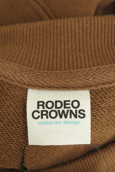 RODEO CROWNS（ロデオクラウン）の古着「バックロゴルーズスウェットワンピース（ワンピース・チュニック）」大画像６へ