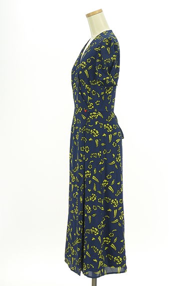 SLY（スライ）の古着「花柄カシュクールシフォンワンピース（ワンピース・チュニック）」大画像３へ